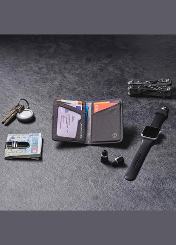 Кошелек Recycled RFID Card Wallet Olive Lifeventure (316439076)