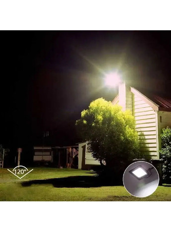 Ліхтар LED прожектор вуличний алюмінієвий настінний з роботою від мережі білим холодним світлом 6500K 100W (482255-Prob) Unbranded (372503881)