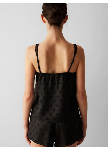 Чорна всесезон піжама (топ, шорти) топ + шорти Penti PN776AQ624IY-BK3