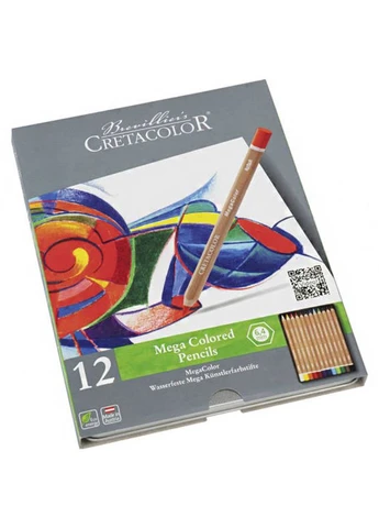 Набор цветных карандашей MegaColor 12шт Cretacolor (386791732)