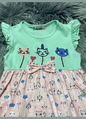 Мятное платье для девочки Paty Kids (295743507)