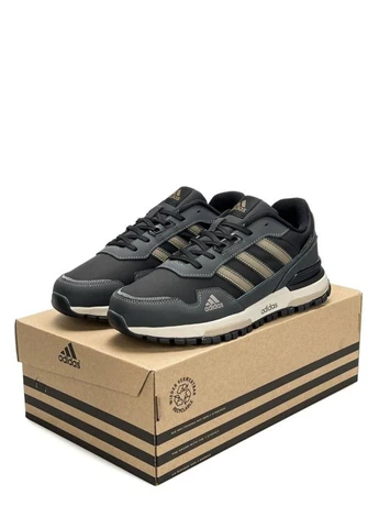 Комбіновані кросівки grey black mocco No Brand ZX 750