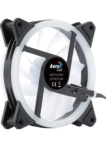 Вентилятор Duo 12 ARGB (ACF3-DU10217.11). Підсвітка - ARGB; Розміри - 120 х 120 х 25 мм Aerocool (354730161)
