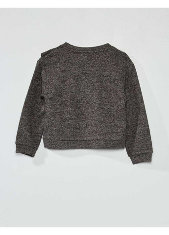 Kiabi світшот демісезон,темно-сірий, темно-сірий