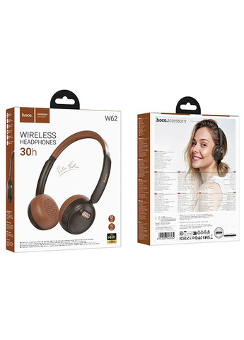 Накладные беспроводные наушники W62 Verso retro Hoco (369668234)
