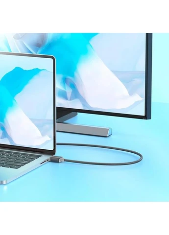 Кабель Hoco US08 4K HD HDMI male to male 3m TPU черный No Brand (402119315)