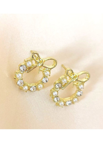 Серьги женские Веночек каждодневная бижутерия No Brand (361081000)