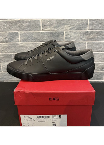 Чорні Осінні кросівки чоловічі Hugo Boss Zero Tenn