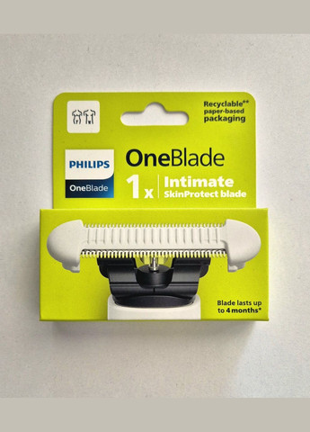 Змінне плаваюча касета (картридж) OneBlade Intimate 1 шт Philips (328939504)