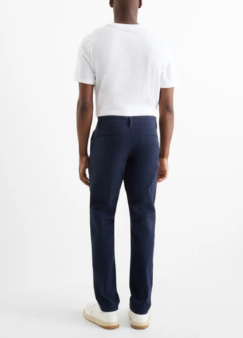 Темно-синие повседневный демисезонные брюки C&A