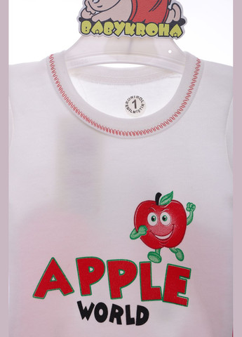 Боди с длинным рукавом хлопок Apple 62 см (42184) Murat baby (296193334)