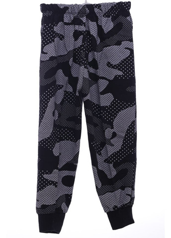 Черные демисезонные штаны для мальчика трикотажные 92 черный 128 см (37387) BABYKROHA