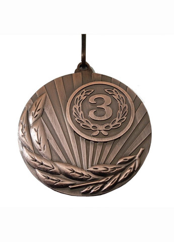 Медаль спортивная 5 см с лентой за ІІІ место J2508B () SNS (316141673)