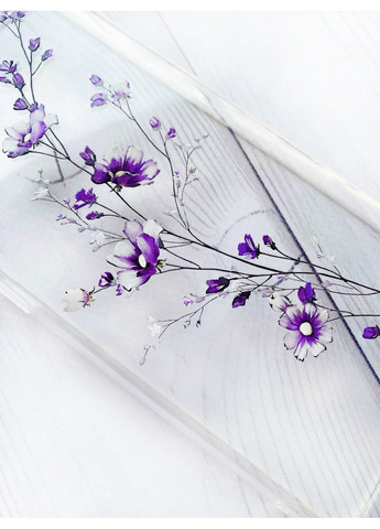 Чехол с утолщёнными углами для Xiaomi Poco X4 Pro 5G:: Веточка цветов (принт 278) Creative (360694395)