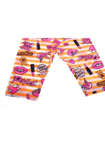 Велосипедки для девочки трикотажные в полоску оранжевые 86 см (31160) BABYKROHA (297199886)