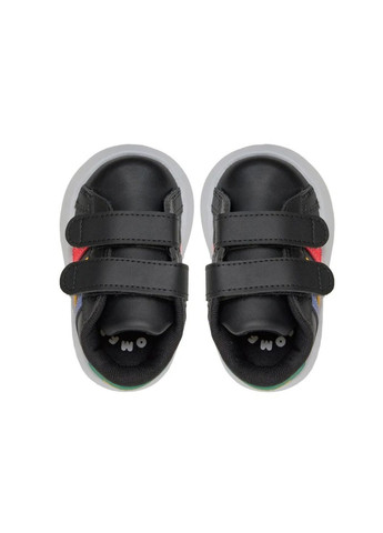 Черные всесезон детские кроссовки grand court 2.0 cf adidas