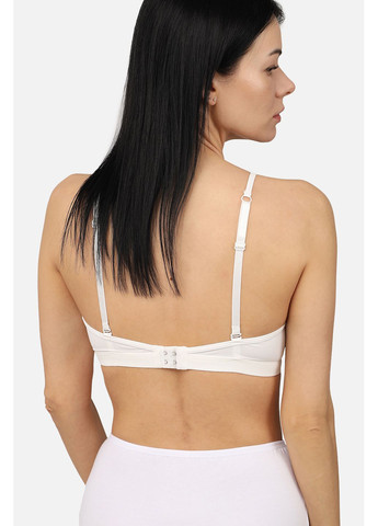 Топ жіночий колір білий ЦБ-00270744 No Brand (356116861)