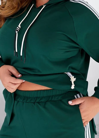 Костюм жіночий спортивний палаццо з худі No Brand (308791334)