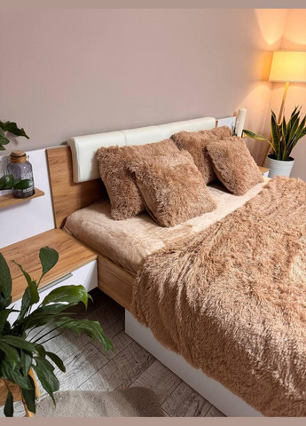 Постельное белье велюровое травка 4 наволочки Евро No Brand (308754487)