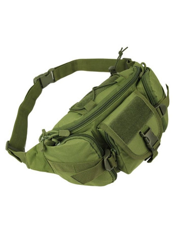 Сумка поясная тактическая / Мужская сумка на пояс / Армейская сумка. Цвет: зеленый L&L (298568521)