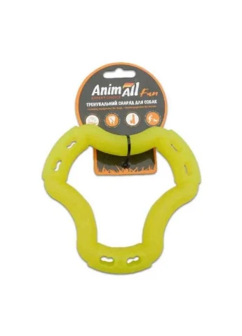 AnimAll Fun Игрушка кольцо 6 сторон желтое Animal (372159330)