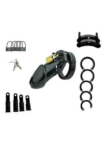 Пояс вірності чоловічий пластиковий CB-6000 із замком No Brand (367837352)