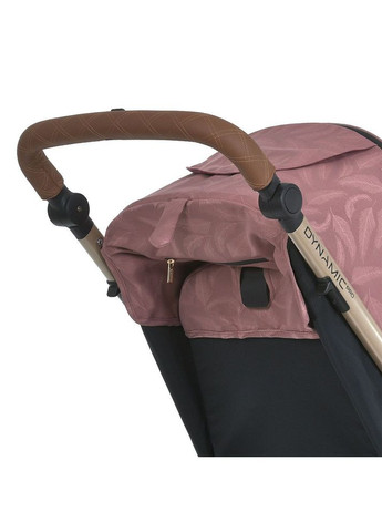 Коляска детская DYNAMIC PRO Special Pink прогулочная с чехлом дождевиком и москитной сеткой Розовая с перышками (ME 1053G-2) El Camino (334338198)