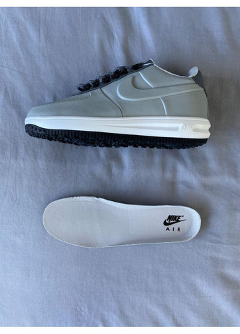 Белые демисезонные кроссовки мужские nike lunar force 1 duckboot low найк дакбут No Brand