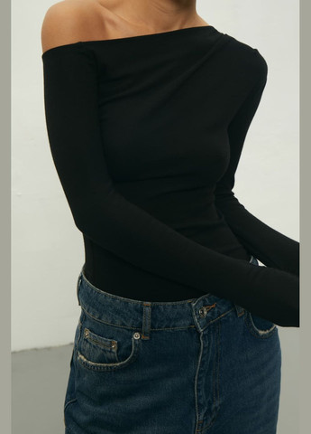 Топ с открытым плечом Черный 324 Papaya (254784887)