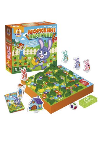Гра настільна - Морквяні перегони колір різнокольоровий ЦБ-00260280 Vladi toys (301640247)