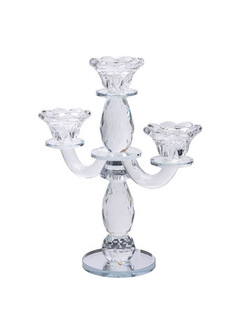 Канделябр на 3 свечи 24×9×25 см подсвечник настольный декоративный на ножке HP-4-65 Yiwu (331784644)