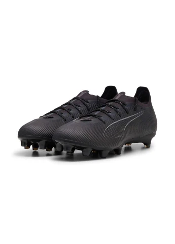 Чорні бутси ultra 5 pro fg/ag всесезон Puma