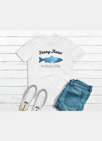 Футболка YOUstyle Fishing 0805 Gildan (279540253)