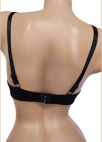Чорний корбей бюстгальтер Han без кісточок