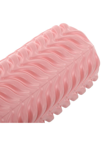 Ролер масажний циліндр (ролик мфр) заповнений піною 45см Grid Line Roller EVA (d-11см, Світло-рожевий) (FI-9392_Світло-рожевий) SP-Sport (361440125)