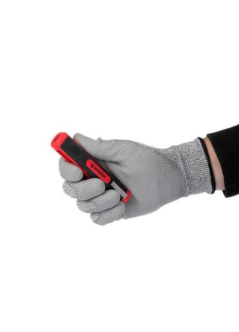 Съемник изоляции универсальный 124 мм с резиновым покрытием для проводов 0.5-6 мм² Intertool (332207040)