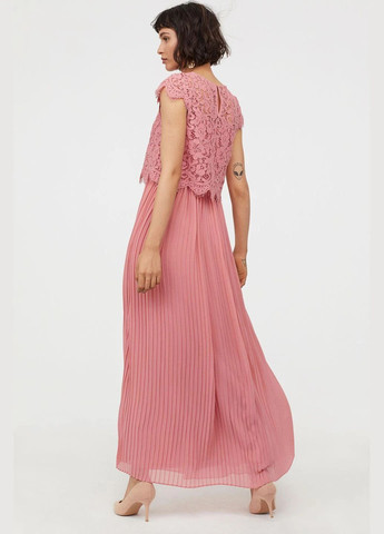 Рожева сукня максі жіноча H&M