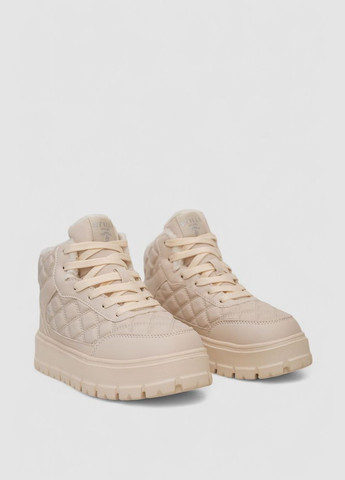 Кроссовки женские зимние на меху,, 248RCX633 Stilli бежевые всесезоны (315482919)