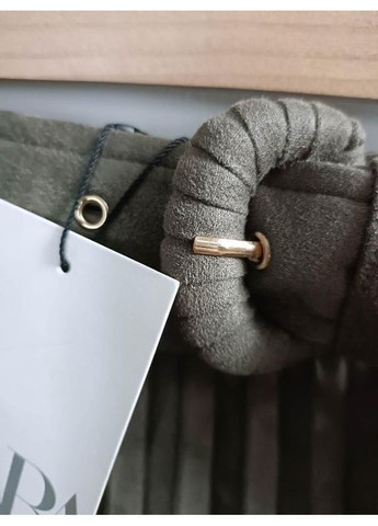 Плісирована спідниця зі штучної замші Zara (361676125)