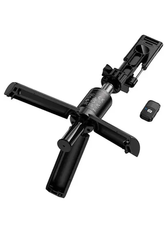 Монопод для селфи 3 в 1 Borofone BY14 Bluetooth штатив 160х620 мм черный No Brand (402062596)