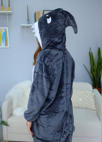 Кигуруми акула Мегалодон женское с 3D-зубами и плавниками (1123) My Kigu (360788427)