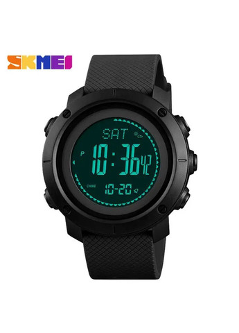 Чоловічий спортивний годинник 1427 з компасом та барометром Чорний Skmei (313653838)