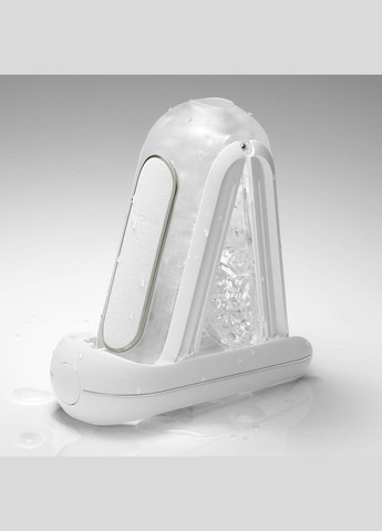 Мастурбатор Flip Zero Electronic Vibration White, змінна інтенсивність, розкладний Tenga (293487656)