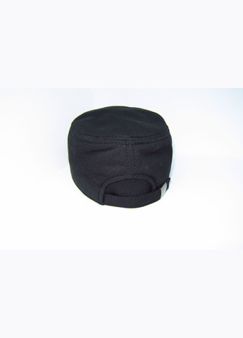 Кепка немка коттоновая чёрная осень-зима на флисе с ушами DaVaNi 00463 No Brand кепка немка (306434068)