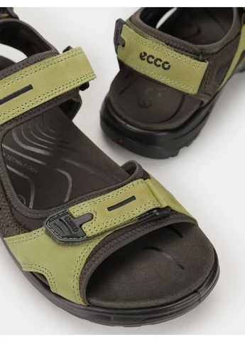 Спортивные сандалии 8833378 зелёный zm6096 Ecco