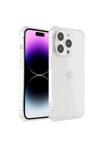 Прозорий чохол TPU Virgin Hard Full Camera для iPhone 15 Pro No Brand (382775435)