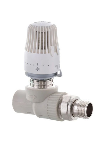 Кран термостатический с термоголовкой прямой PPR 20x1/2 K0155.PRO (KP0198) KOER (321205343)