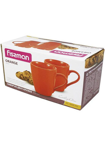 Набор 2 керамические кружки Sunshine 300мл. Fissman (372170960)