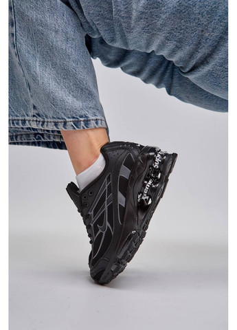 КРОССОВКИ ЖЕНСКИЕ NIKE X SUPREME SHOX RIDE 2 BLACK НАЙК АИР МАКС СУПРИМ No Brand чёрные демисезоны (367171013)