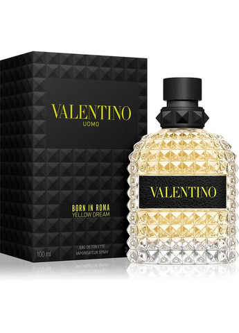 Uomo Born In Roma Yellow Dream 100 мл Туалетная вода Valentino (349445300)